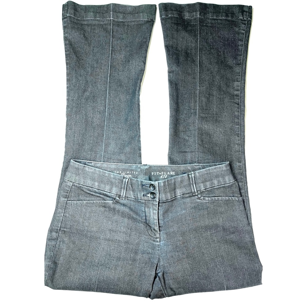 THE LIMITED Women’s Size 4 Dark Wash Fit & Flare 678 Jeans